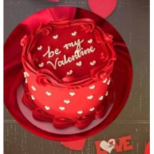 Valantine Red Cake
