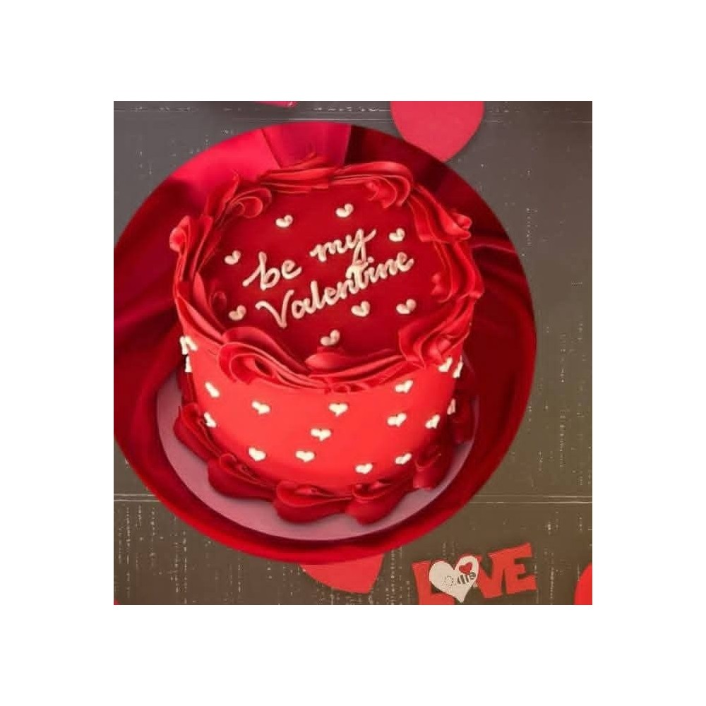 Valantine Red Cake