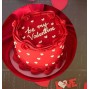 Valantine Red Cake